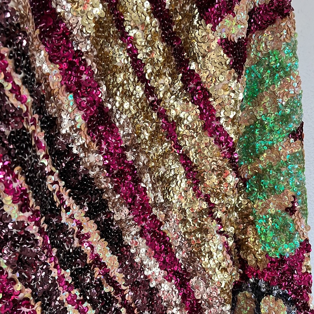 J. Crew Multicolor Sequin A-Line Party Skirt - Picture 2 of 6